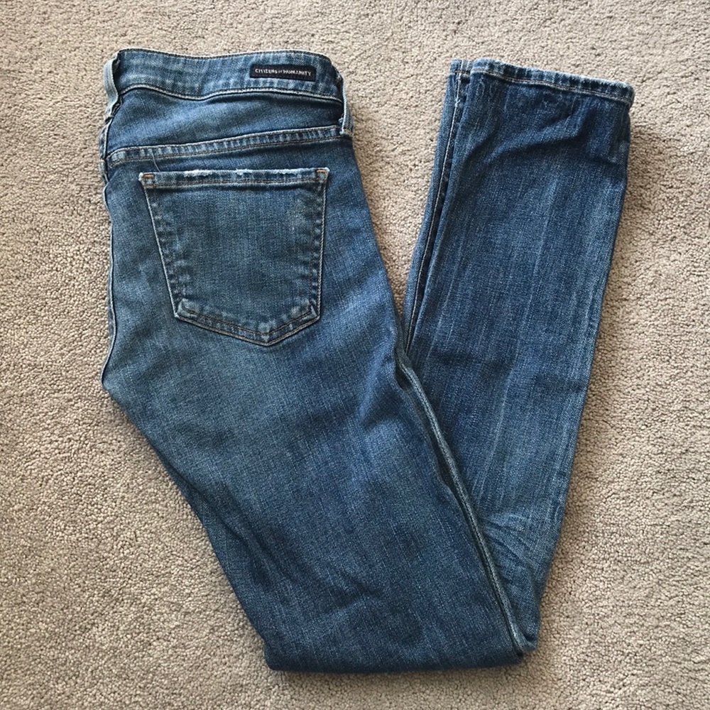 Citizens of humanity racer skinny jeans